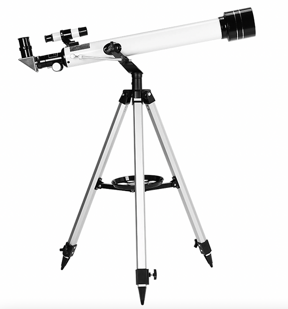 Telescopio Sky Looker 70060TX Refractor 60mm Apertura con Maleta y Trípode Ajustable