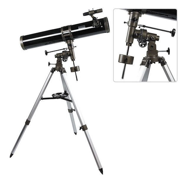Telescopio BM-900114 EQ1B-A – Newtoniano Reflector 114mm con Montura Ecuatorial Precisa