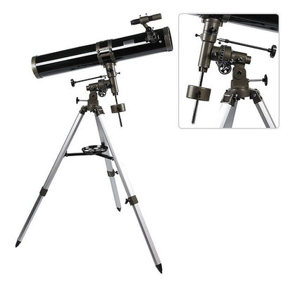 Telescopio BM-900114 EQ1B-A – Newtoniano Reflector 114mm con Montura Ecuatorial Precisa