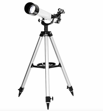Telescopio Sky Looker 70060TX Refractor 60mm Apertura con Maleta y Trípode Ajustable