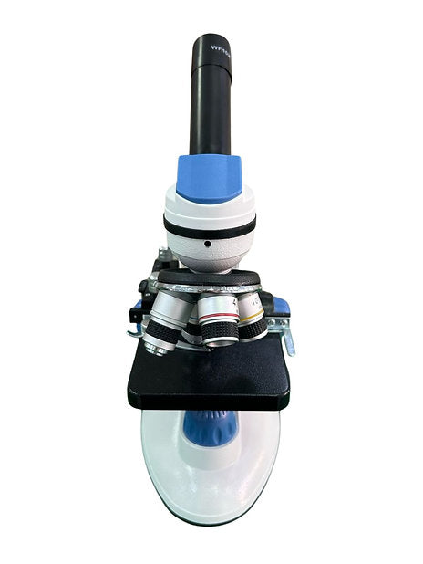 Microscopio BM-113RT – Precisión Semiprofesional con Iluminación Dual y Aumentos de hasta 1600x