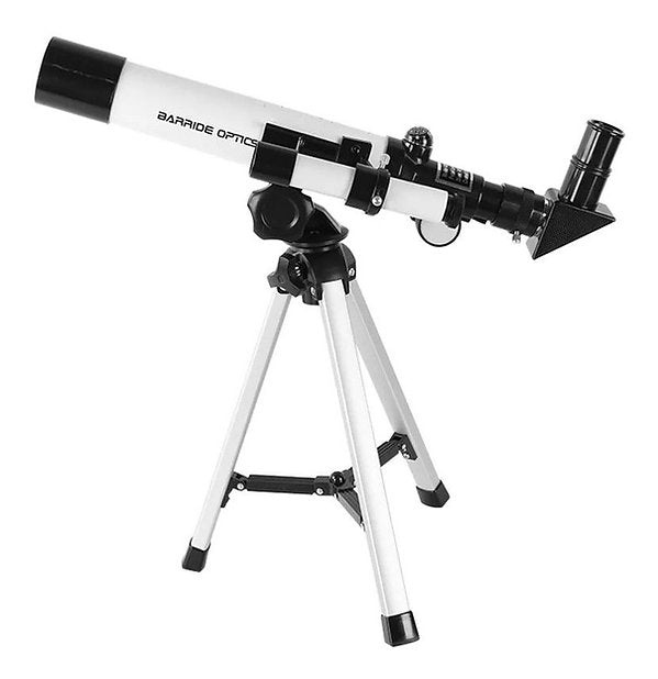 Telescopio BM-400/40MI con Apertura 40mm y Trípode de Aluminio – Óptica Híbrida 90° para Principiantes