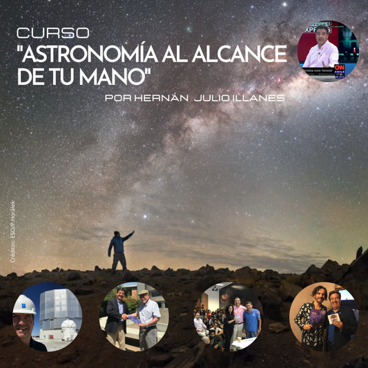 Curso Astronomía al Alcance de tu Mano  🎓 Incluido GRATIS con tu telescopio
