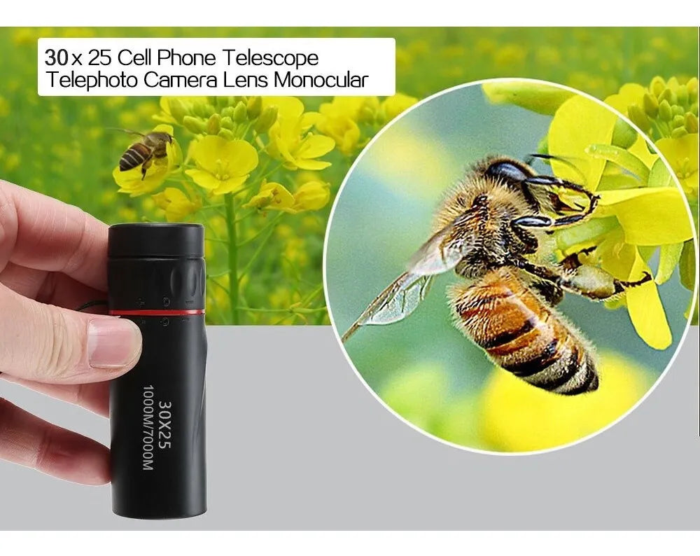 Monocular HD 10x de Alta Precisión – Compacto, Liviano y con Estuche