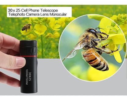 Monocular HD 10x de Alta Precisión – Compacto, Liviano y con Estuche