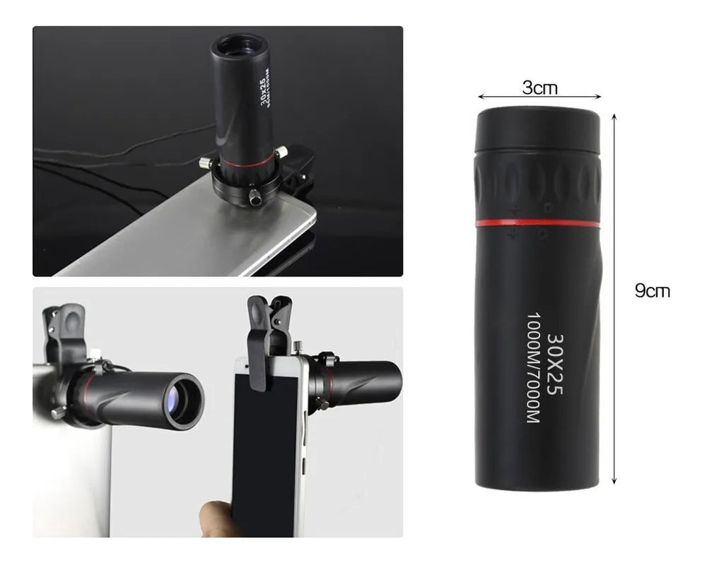 Monocular HD 10x de Alta Precisión – Compacto, Liviano y con Estuche
