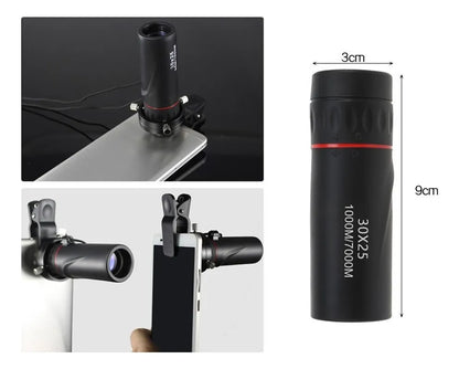 Monocular HD 10x de Alta Precisión – Compacto, Liviano y con Estuche