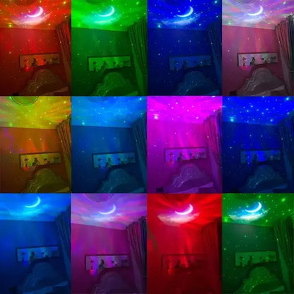 Lámpara y Parlante LED Astronauta Blanco 19cm para Decoración y Ambiente Estelar