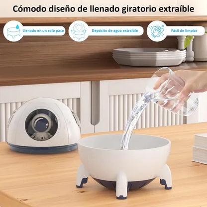 Humidificador Astronauta con LED – Vaporizador Ambiental Silencioso y Portátil