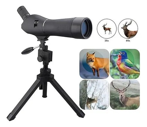 Telescopio Terrestre 60x60 con Trípode | Observación de Naturaleza y Paisajes