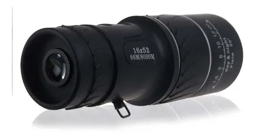 Telescopio Monocular 16x52 Impermeable Visión Nocturna Compacto HD
