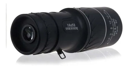 Telescopio Monocular 16x52 Impermeable Visión Nocturna Compacto HD