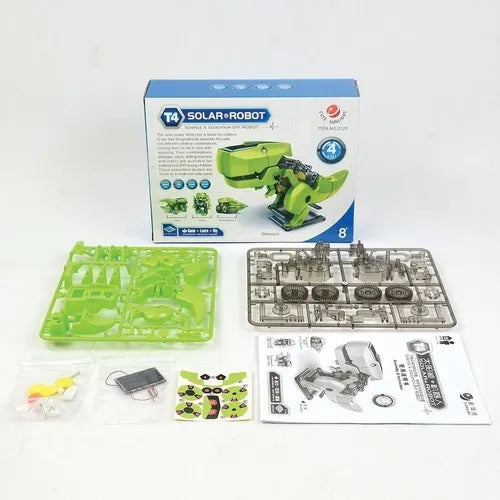 Transforme Solar Robot Kit 4 en 1 | Juguete Educativo DIY