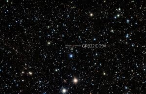 Lea más sobre el artículo Photo Release: Desde Chile detectan poderosa explosión de rayos gamma jamás registrada