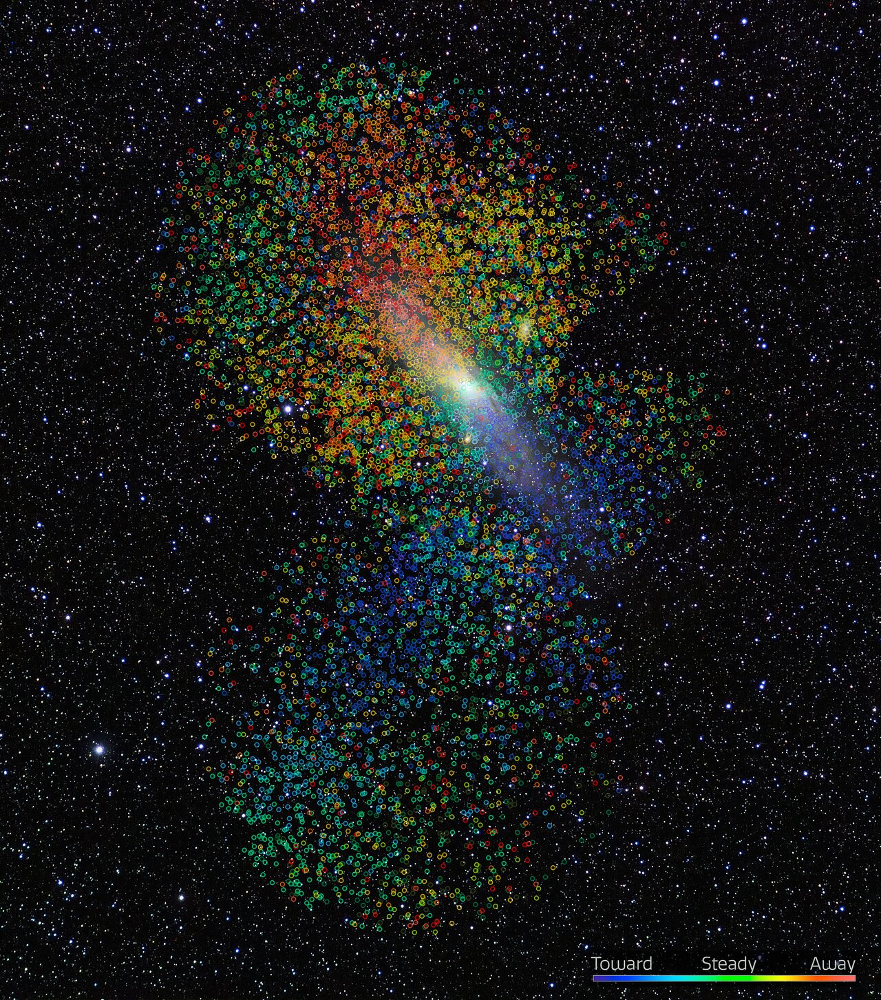 Actualmente estás viendo Science Release: Descubren las huellas de inmigración galáctica en la galaxia de Adrómeda