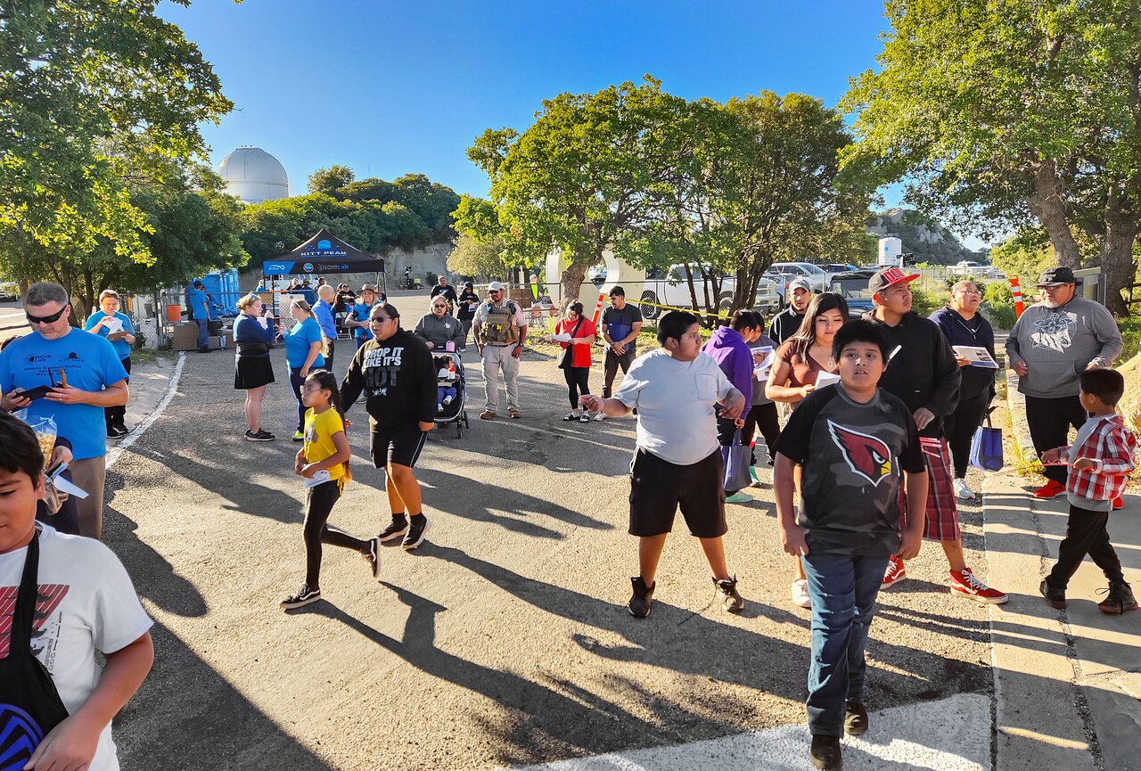 Actualmente estás viendo Organization Release: El Observatorio Nacional de Kitt Peak organiza noche de puertas abiertas para la Nación Tohono O’odham