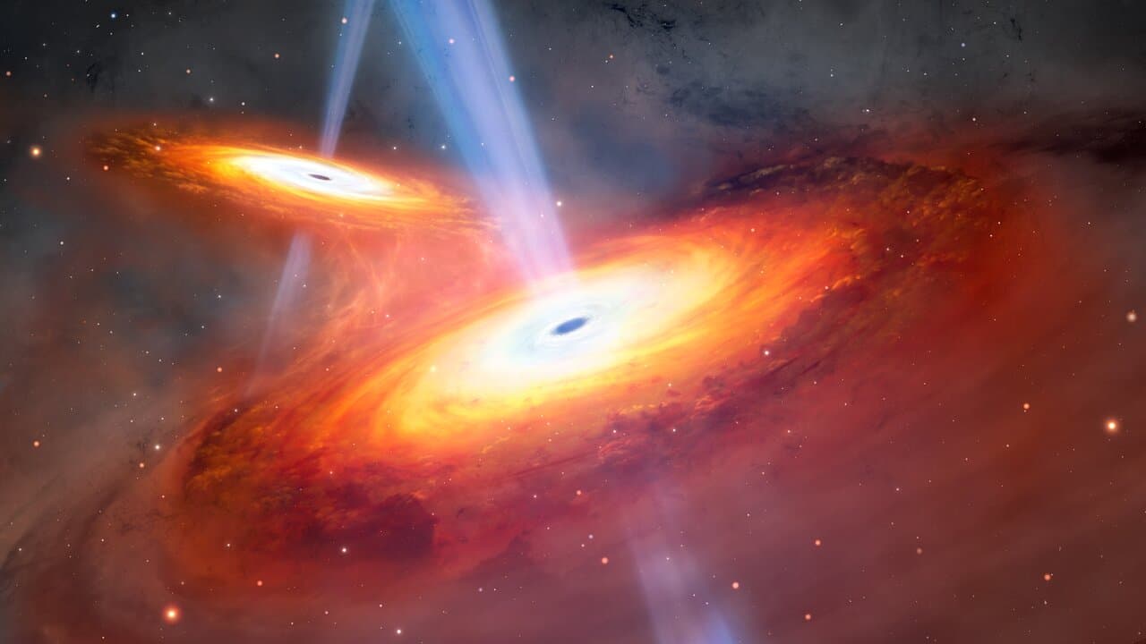 Actualmente estás viendo Science Release: Observatorio Gemini y Subaru unen fuerzas para descubrir la primera pareja de cuásares en el principio del Universo