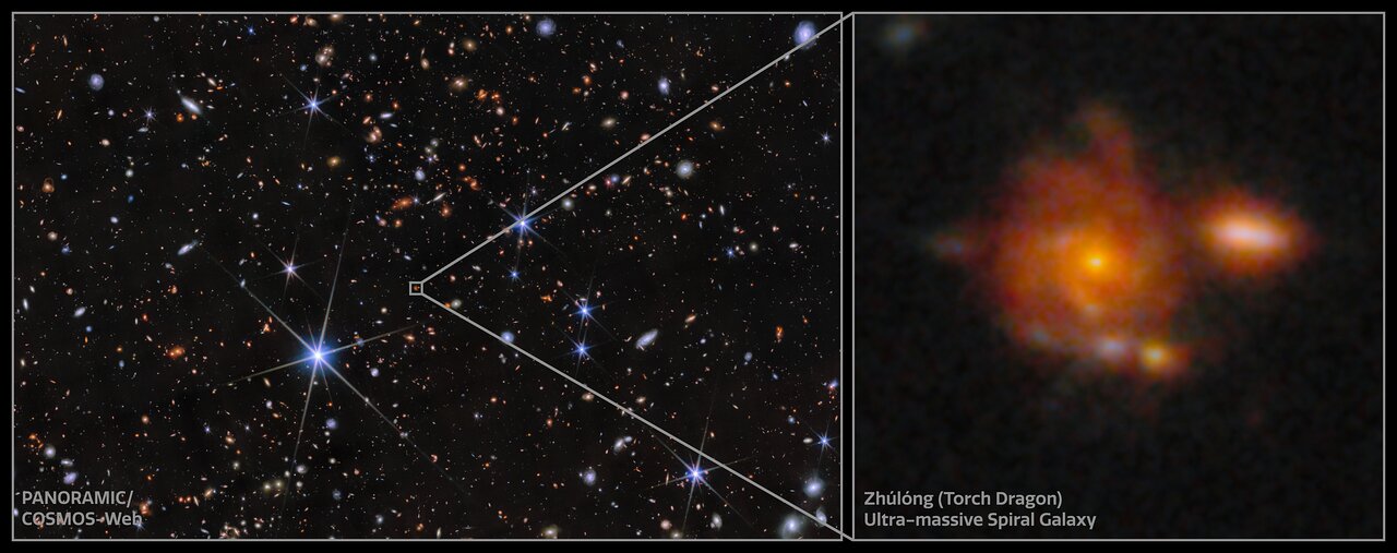 Actualmente estás viendo Science Release: Astrónoma de NOIRLab descubre la galaxia espiral más antigua que se conoce